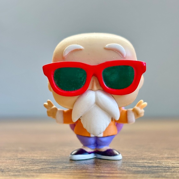 Funko Pop! Pocket Dragon Ball Z MASTER ROSHI Peace Action Figure Toy Cake Topper - Picture 1 of 8